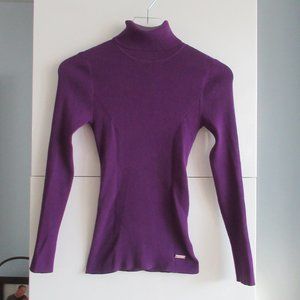 White House Black Market Womens' Size XS Turtleneck Long Sleeve Sweater Purple
